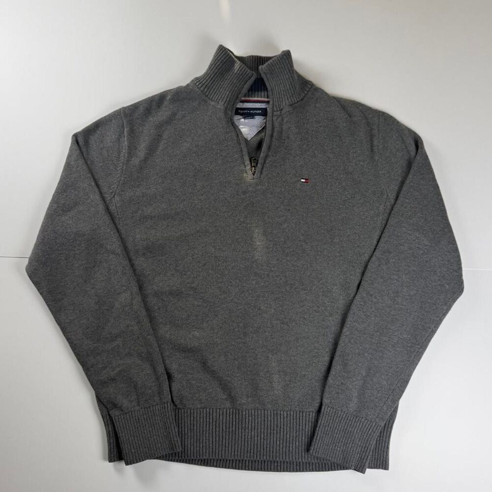 Tommy-hilfiger Men's Grey Jumper